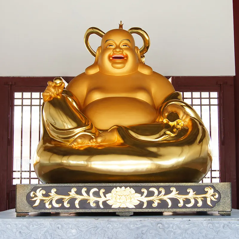 1,76 meter Maitreya Buddha-statue