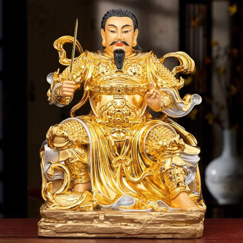 Messing taoistiske gud Zhenwu kejser Xuan Tian Shang Di